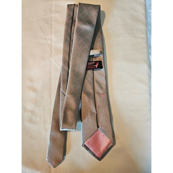 Susan G. Komen Knots For Hope Men’s Breast Cancer Awareness Necktie! - Picture 4 of 6